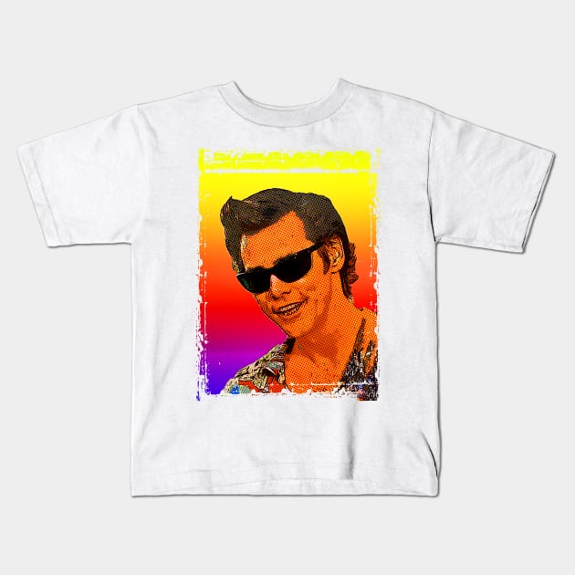 Ace Ventura pop art Kids T-Shirt by PrintstaBee